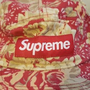 Great condition supreme floral cap from ss18